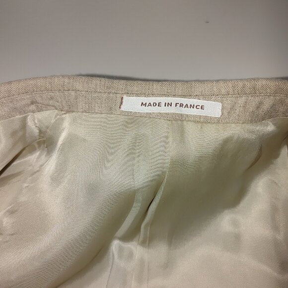 Vintage YVES SANT LAUREN Men's 100% Wool Long Sleeves Blazer Size 38R Used - Picture 7 of 7